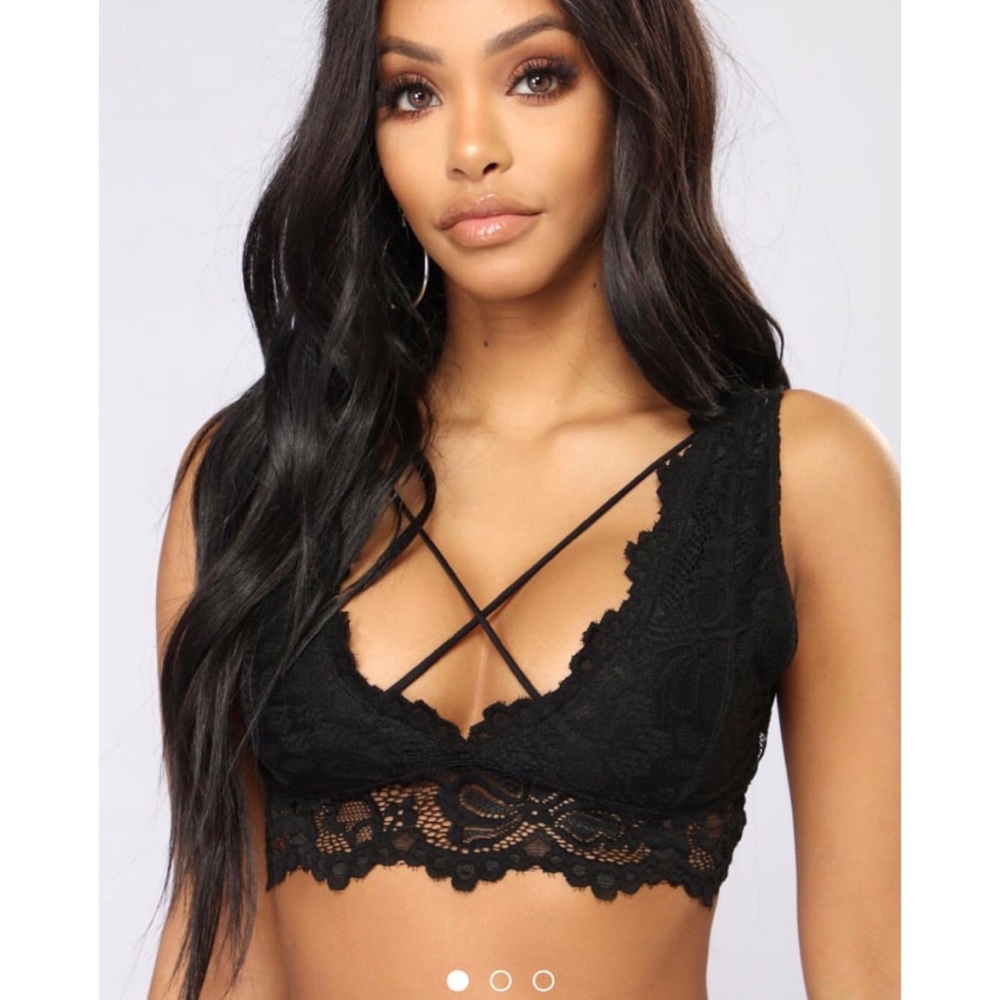 Black bralette